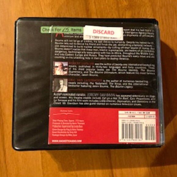 Robert Ludlum - The Bourne Betrayal .................... Books on Tape .15 Discs - Picture 2 of 5